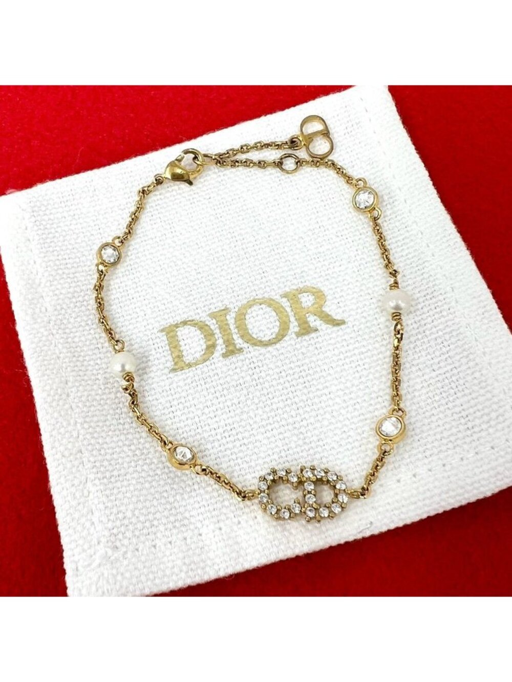 Dior Clair D Lune Bracelet Gold